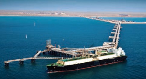 Jetty at Chevron’s Gorgon LNG export plant. Photo courtesy of Chevron.