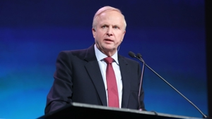 BP Group Chief Executive Bob Dudley during a plenary dialogue at IHS CERAWeek in Houston. (Photo BP)
