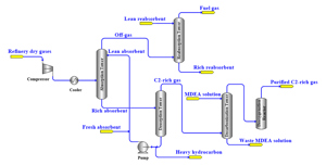 FIG. 2. A typical process flow of SCOAT.