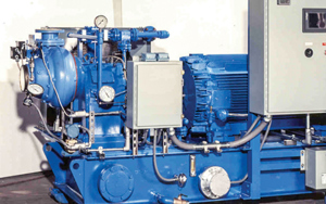 FIG. 4. Single-stage centrifugal blower package. Image courtesy of Siemens Turbo.