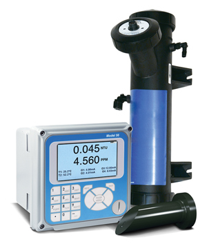 Fig. 9. Measuring total suspended solids requires a sensorg. Data from this can be used for regulatory compliance reporting.
