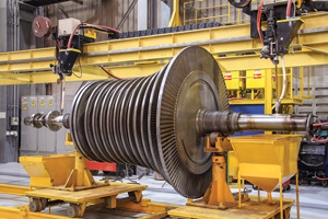 FIG. 1. The reliability of rotating equipment is a key concern in the successful operation of a system.
