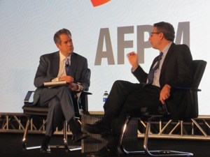 (L) Chet Thompson, President, CEO AFPM, (R) Robert Kaplan, Managing Director Eurasia Group